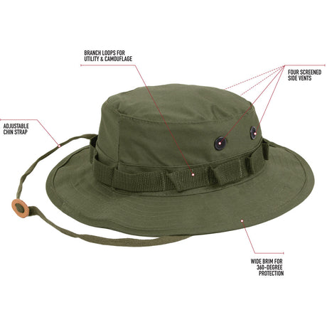 Military Twill Boonie Hat