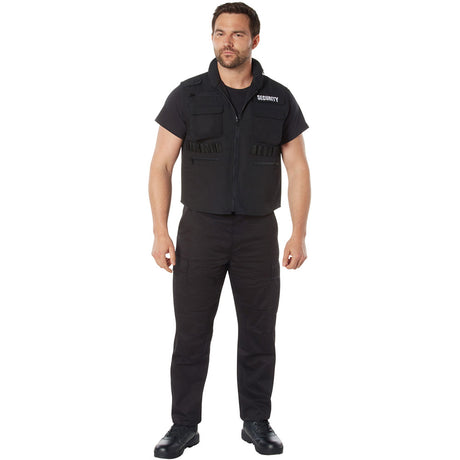 Security Print Black Ranger Vest