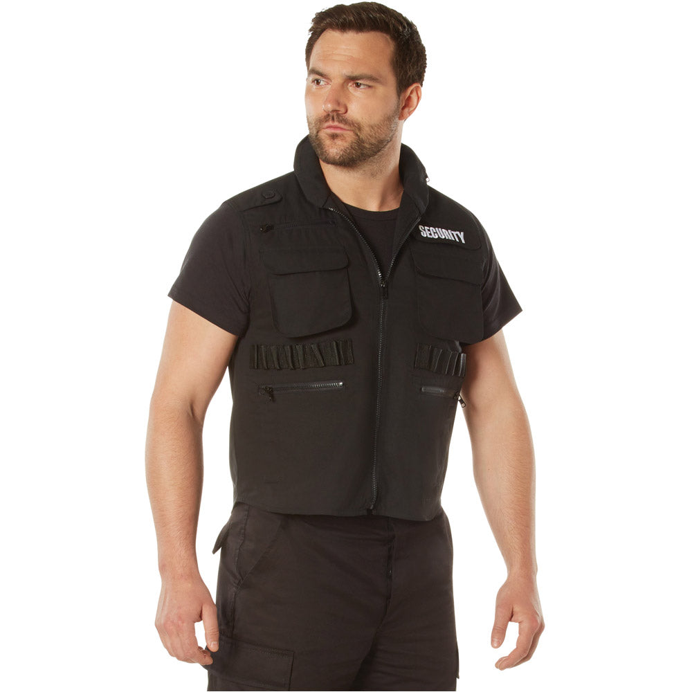 Security Print Black Ranger Vest