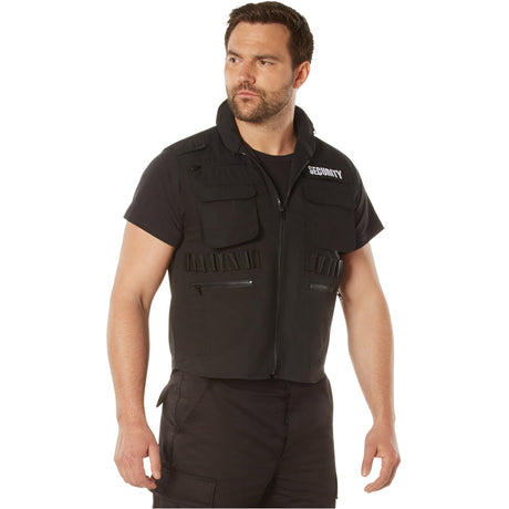 Security Print Black Ranger Vest