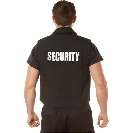 Security Print Black Ranger Vest
