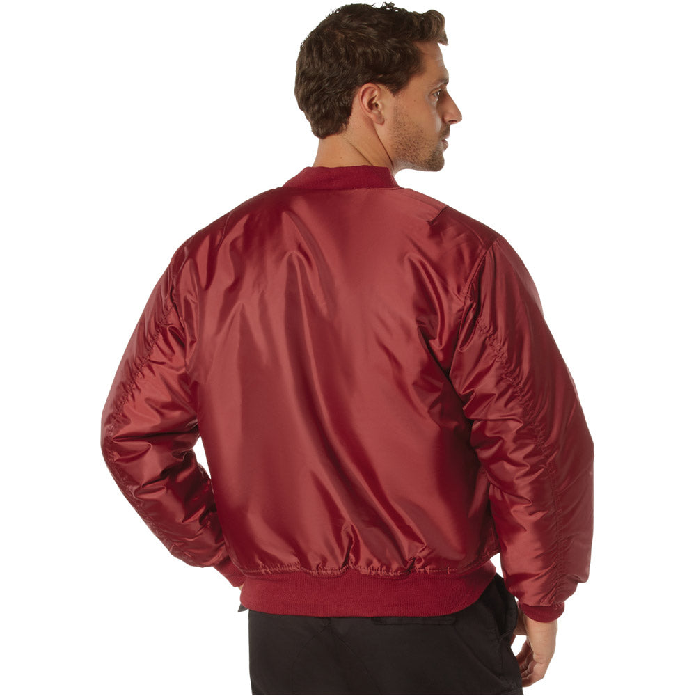 Red MA-1 Flight Jacket