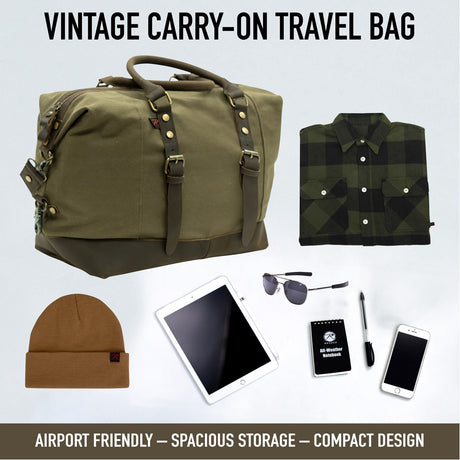 Rothco Vintage Canvas Carry-On Travel Bag