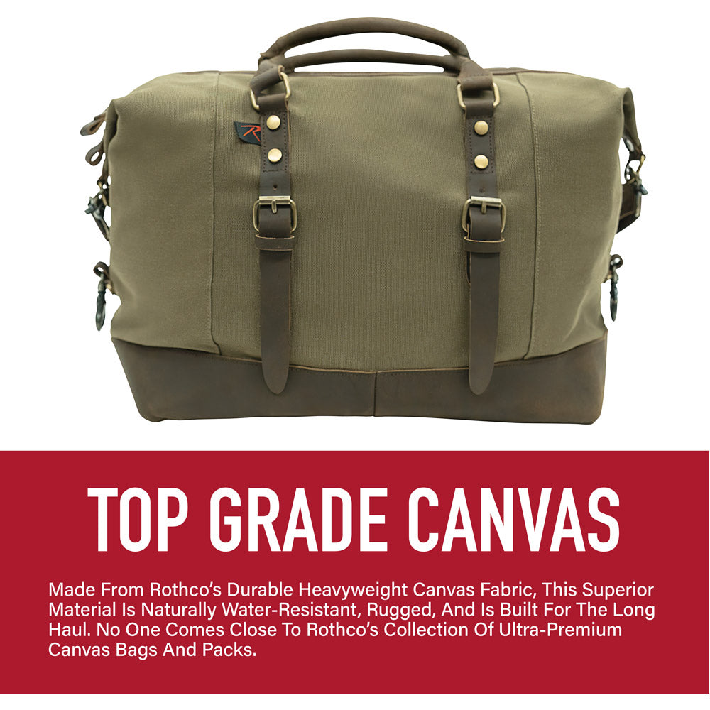 Rothco Vintage Canvas Carry-On Travel Bag