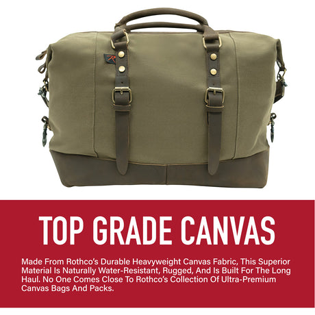 Rothco Vintage Canvas Carry-On Travel Bag