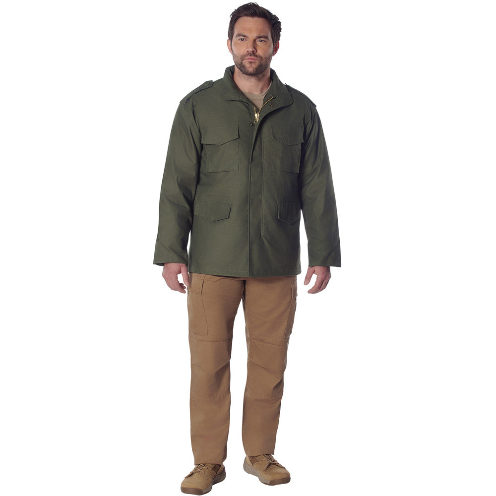 Olive Drab M-65 Field Jacket with Liner