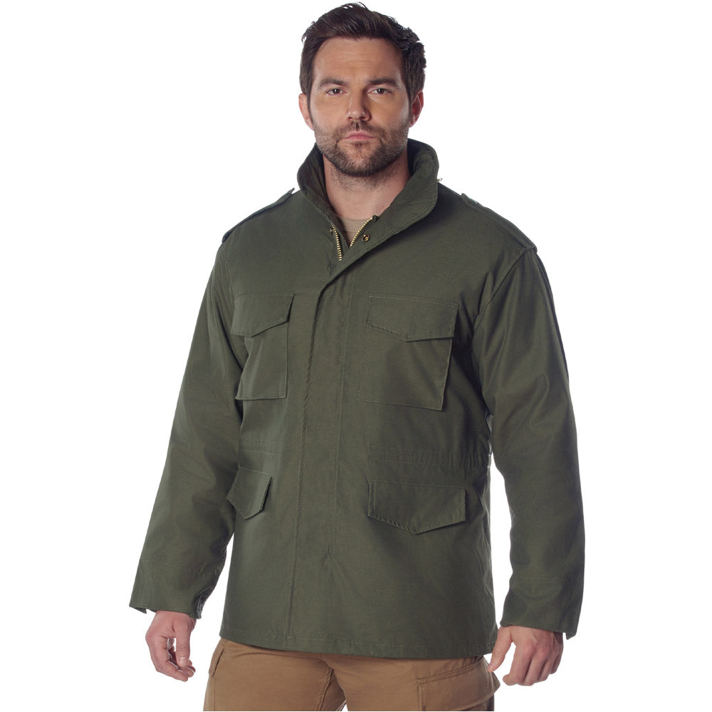 Olive Drab M-65 Field Jacket with Liner
