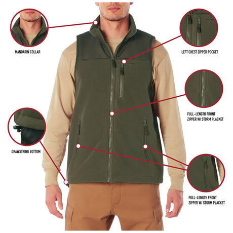 Rothco Spec Ops Fleece Vest