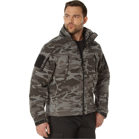 Special Ops Camo Soft Shell Tactical Jacket