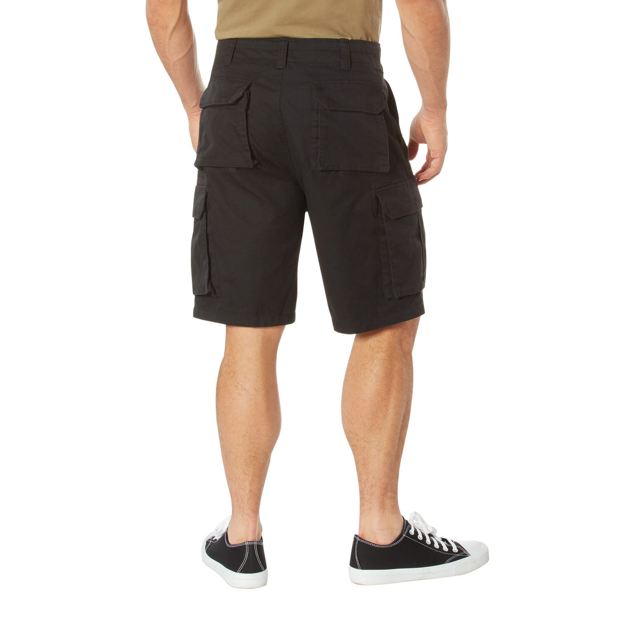 Vintage Black Cargo Shorts