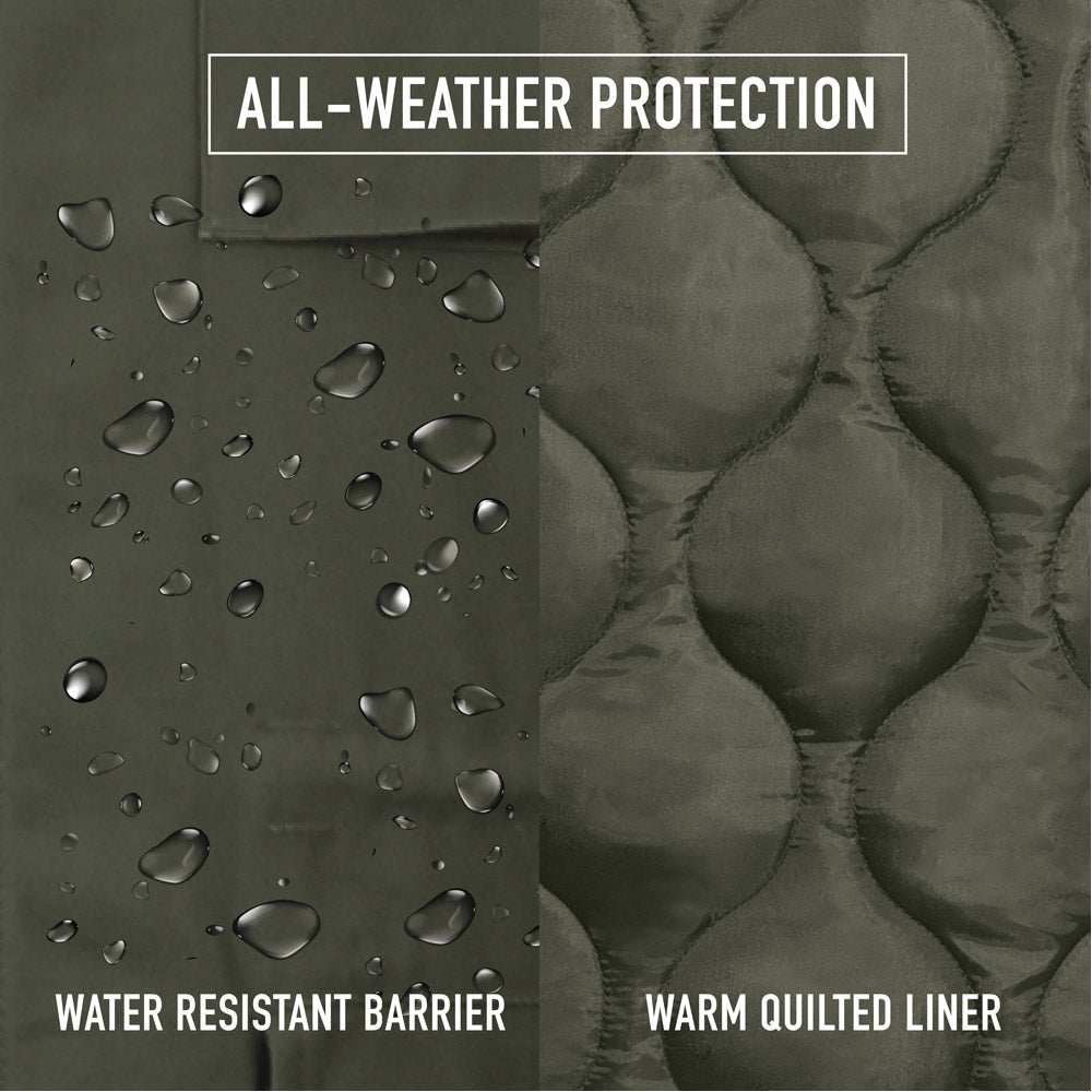 Olive Drab M-65 Field Jacket with Liner