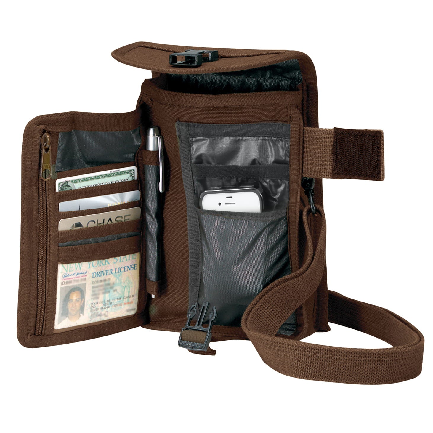 Venturer Canvas Travel Shoulder Bag