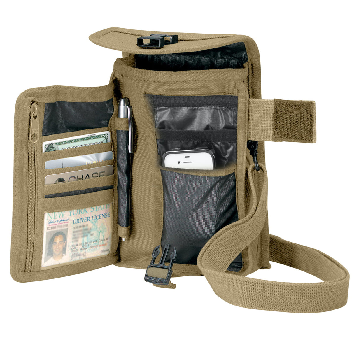Venturer Canvas Travel Shoulder Bag