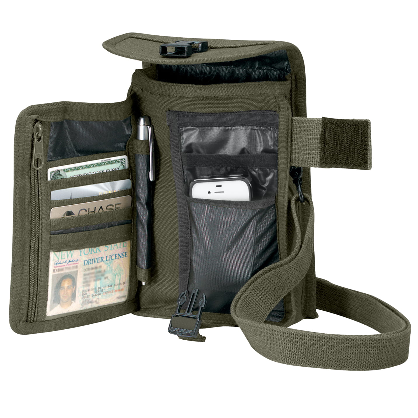 Venturer Canvas Travel Shoulder Bag