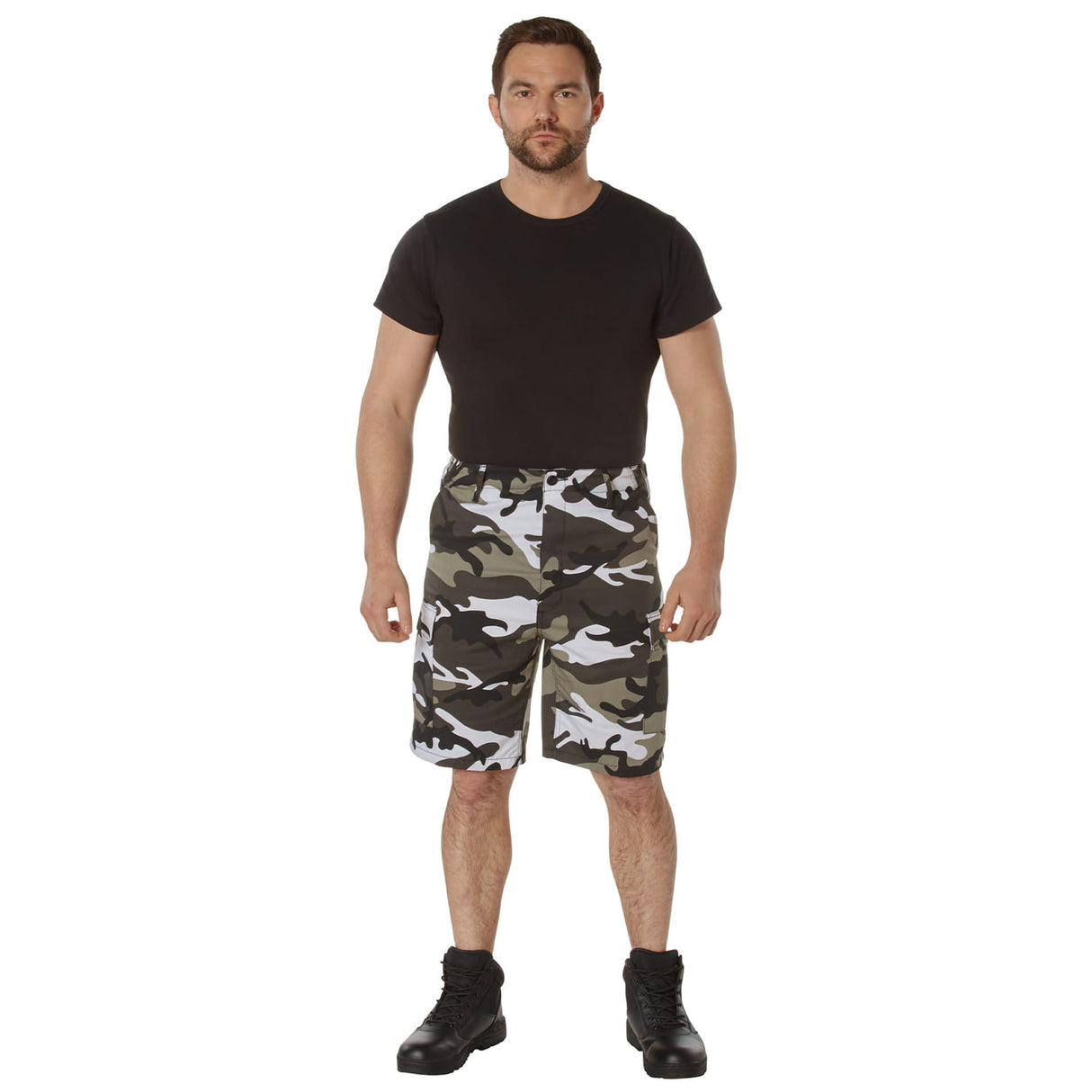 City Camouflage Military BDU Cargo Shorts