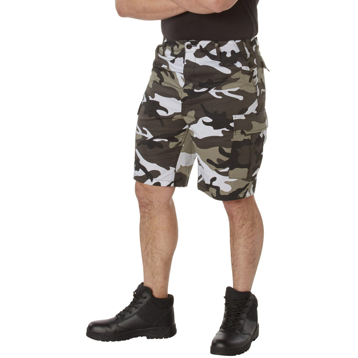 City Camouflage Military BDU Cargo Shorts