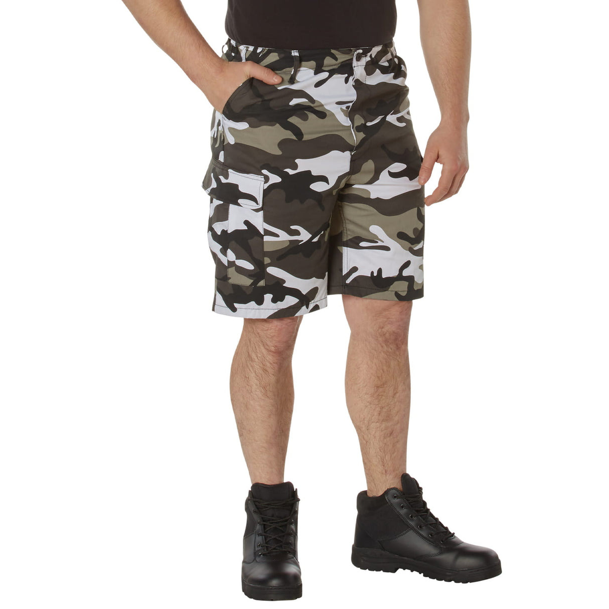 City Camouflage Military BDU Cargo Shorts