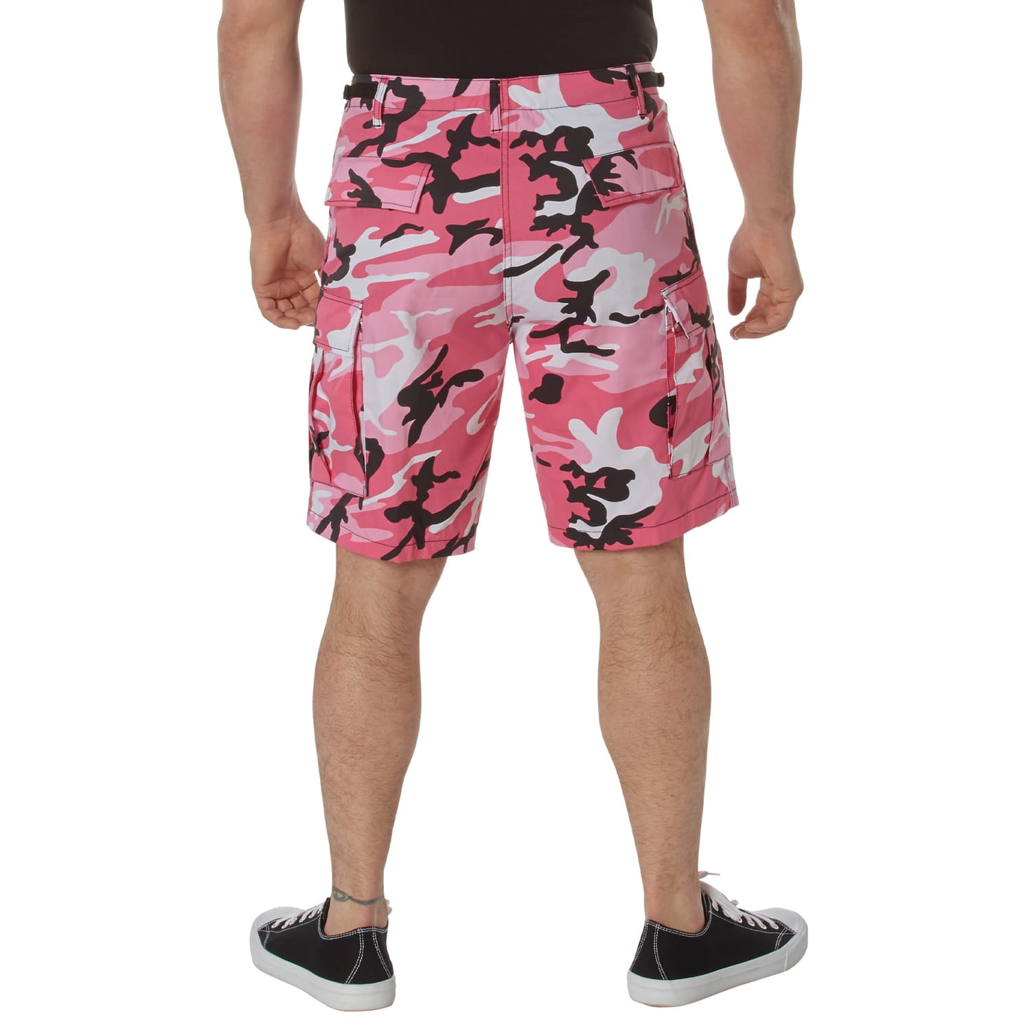 Pink Camo Military BDU Shorts