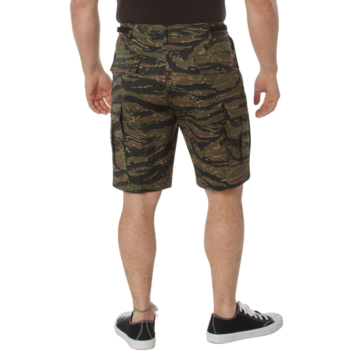 Tiger Stripe Camo Military BDU Cargo Shorts