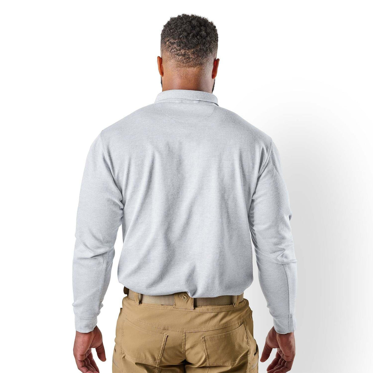 24-7 Series Men's Original Long Sleeve Polo Shirt