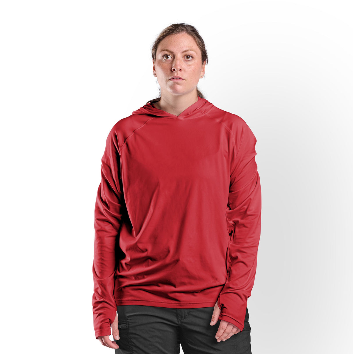 Tru-Spec 24/7 Sun Hoodie - Red