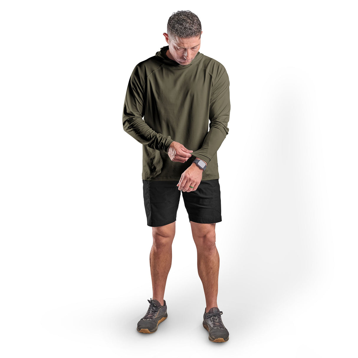 Tru-Spec 24/7 Sun Hoodie - Ranger Green
