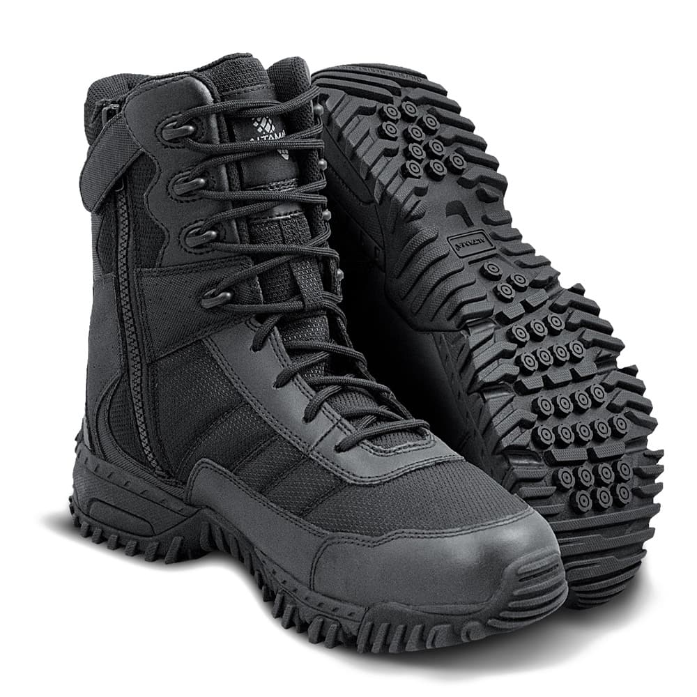 Altama Vengeance SR 8-inch Side-Zip Men's Black Tactical Boot