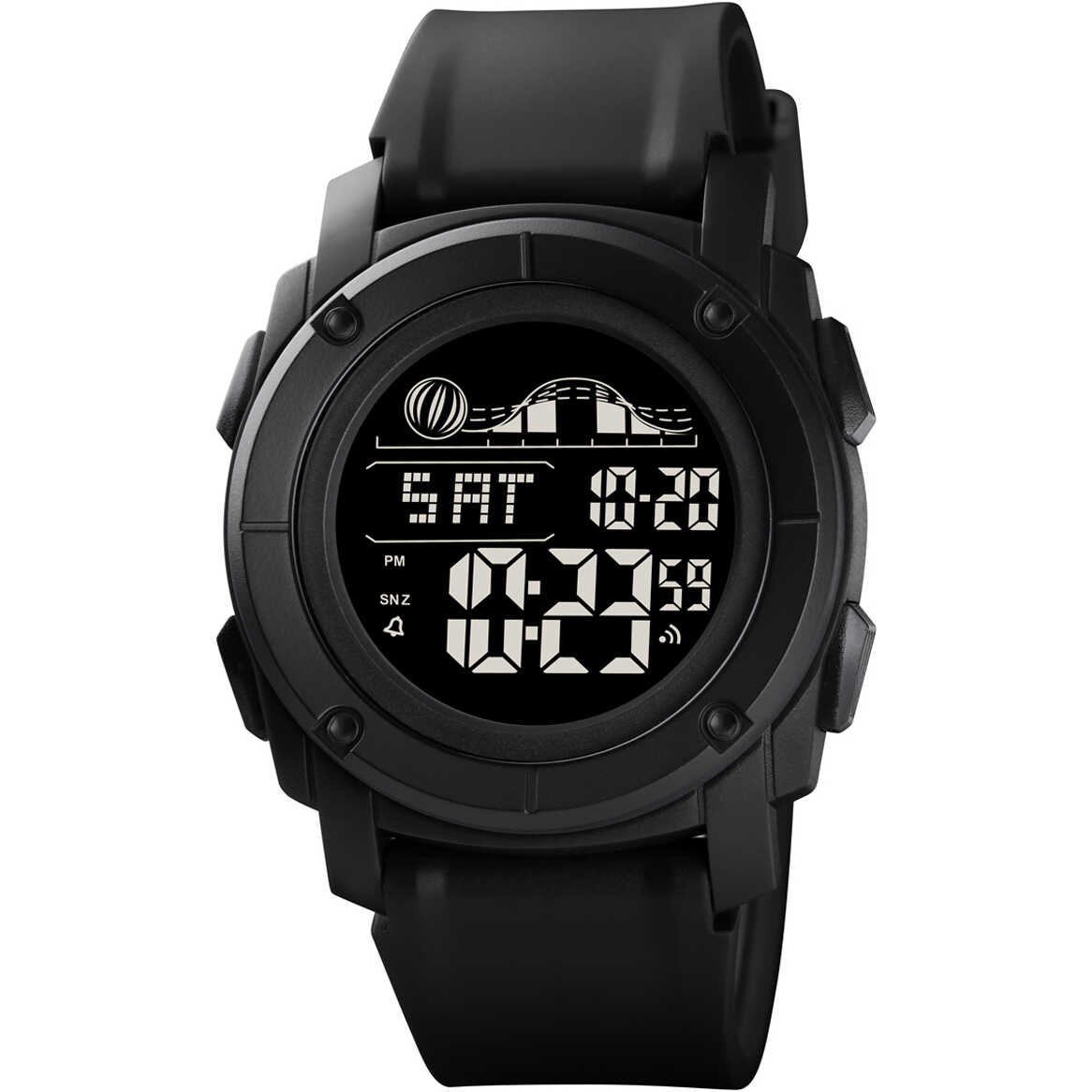 Aquaforce Dark Mode Multi-Function Digital Watch #26-004