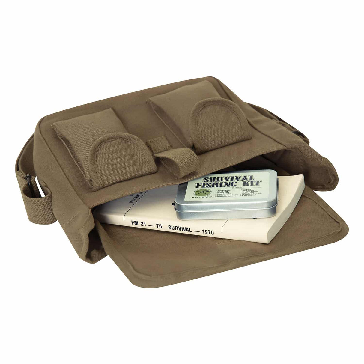 Basic Issue Military Canvas Shoulder Ammo Bag