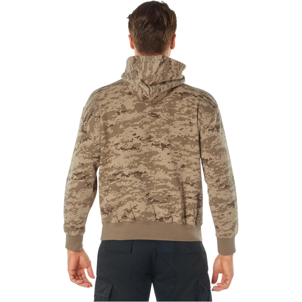 Desert Digital Camo Pullover Hooded Sweatshirt