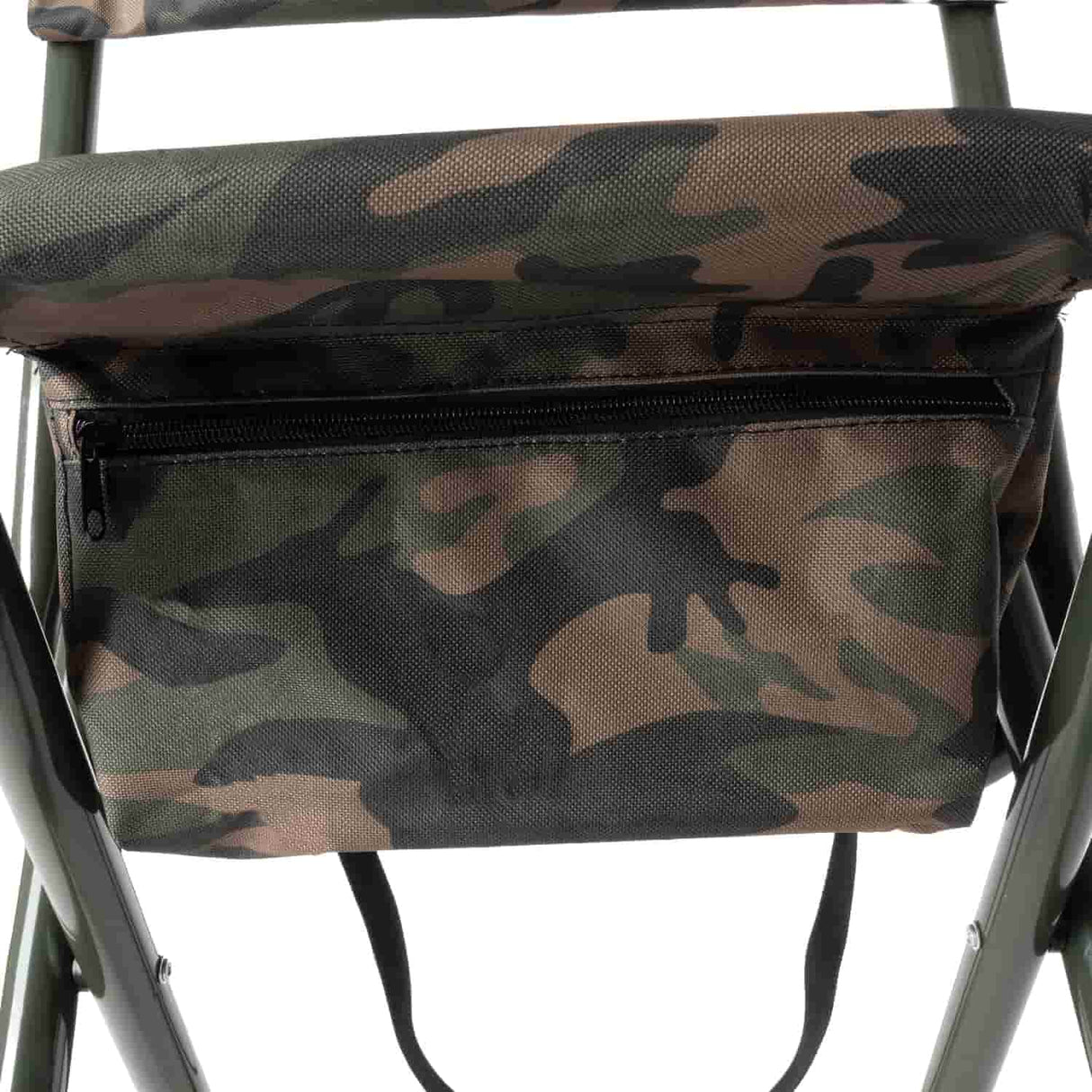 Deluxe Folding Camp Chair with Pouch and Back Support