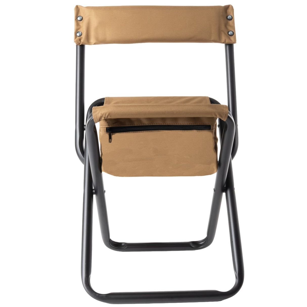 Deluxe Folding Camp Chair with Pouch and Back Support