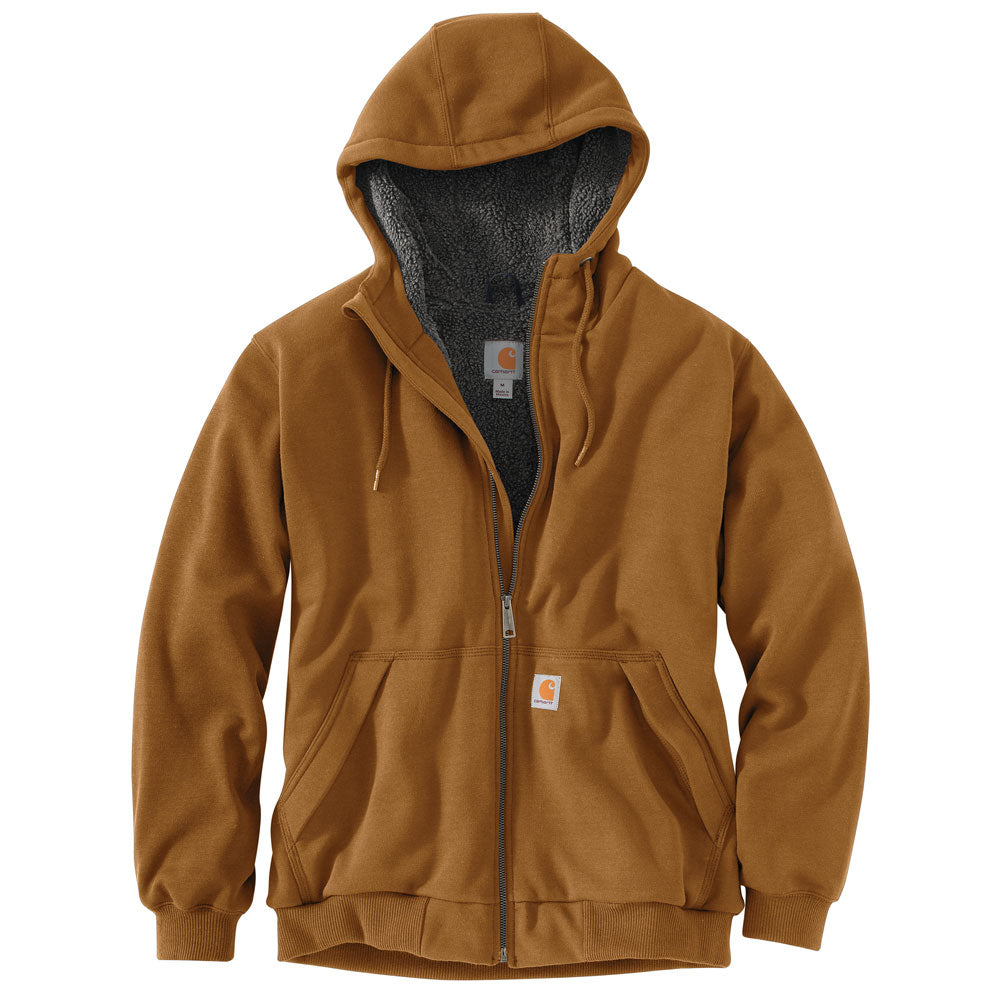 Carhartt Rockland Rain Defender Sherpa-Lined Hooded Sweatshirt