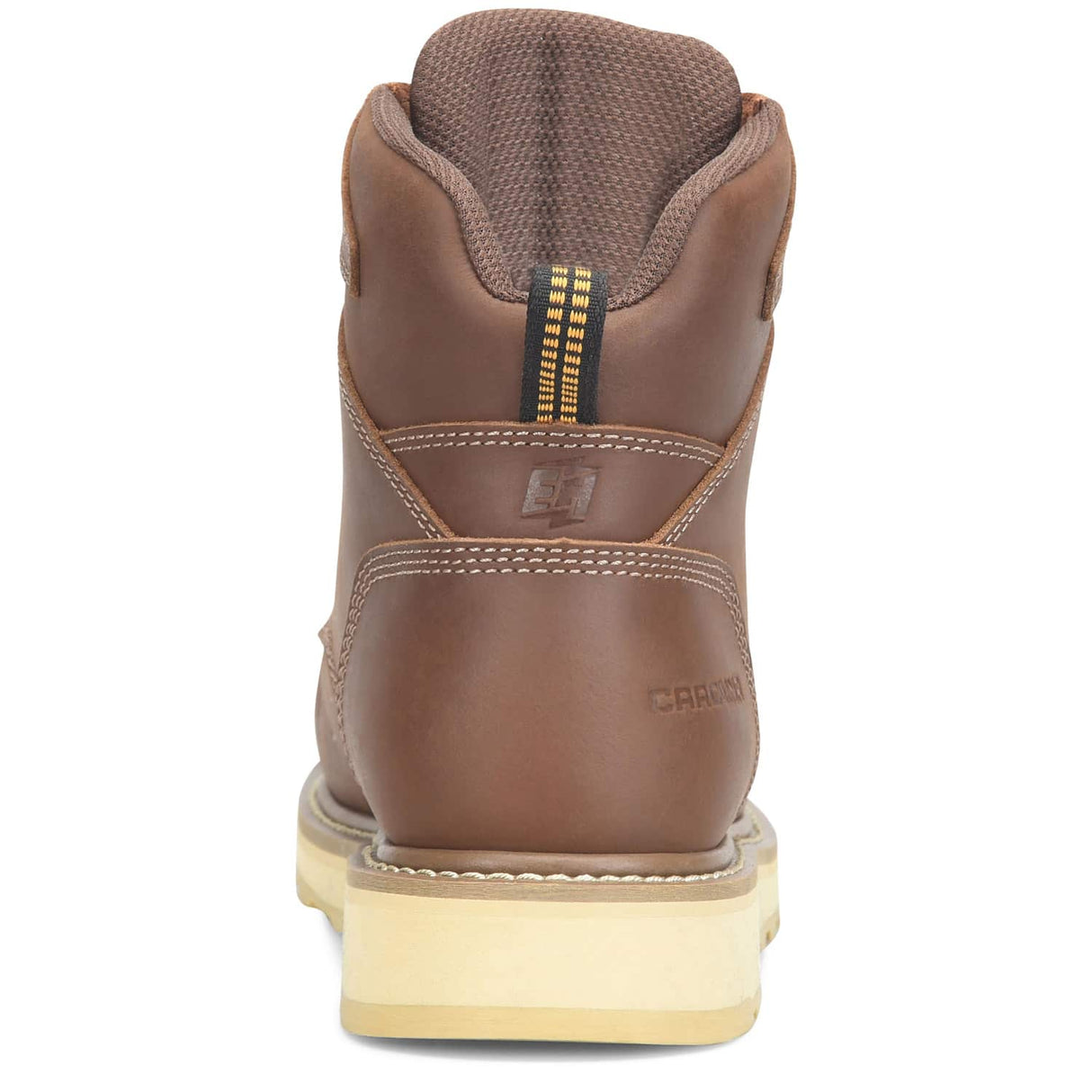 Carolina Gruntz 6-Inch Waterproof Wedge Sole Moc Composite Safety Toe Men's Work Boot