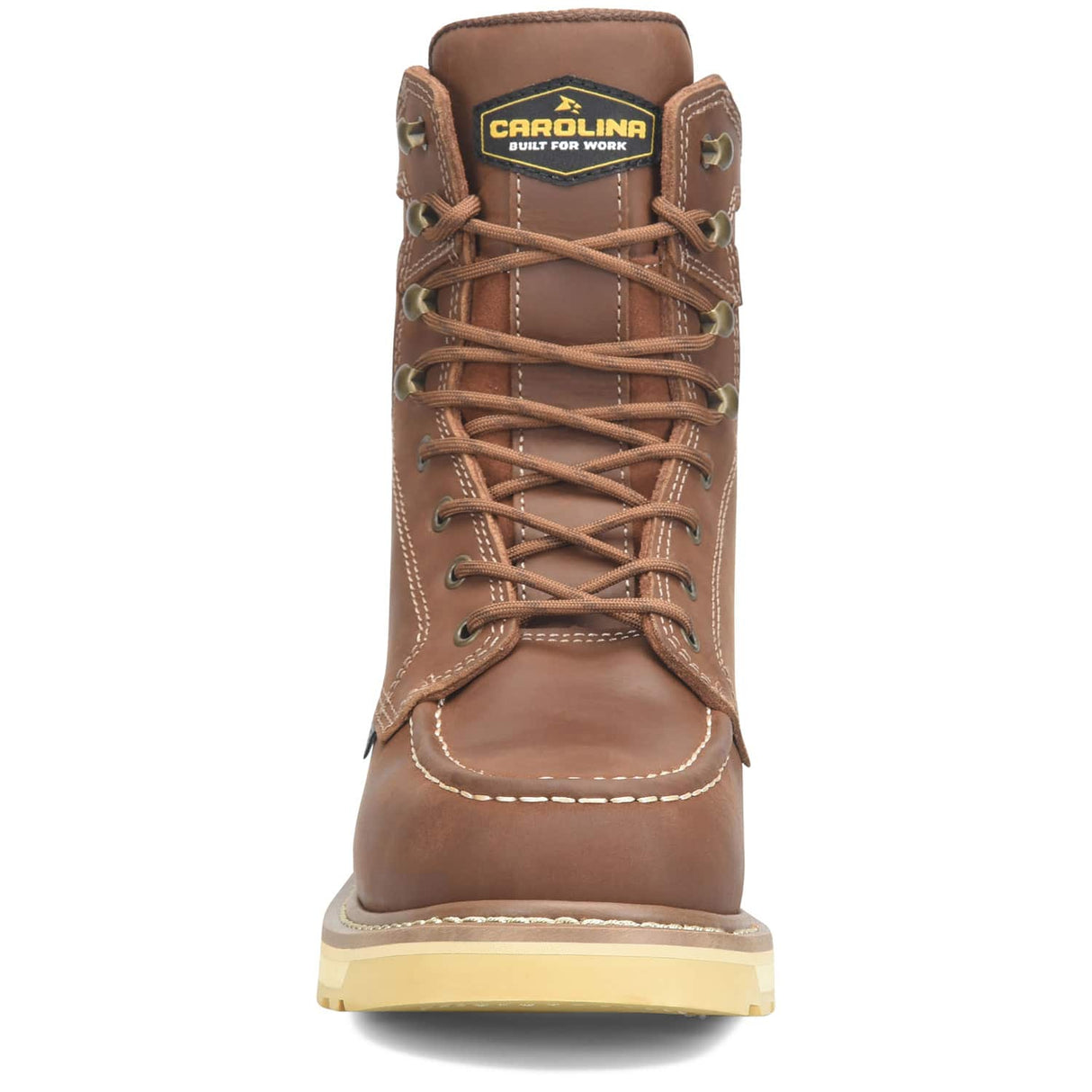 Carolina Gruntz 8-Inch Waterproof Wedge Sole Composite Safety Toe Men's Work Boot