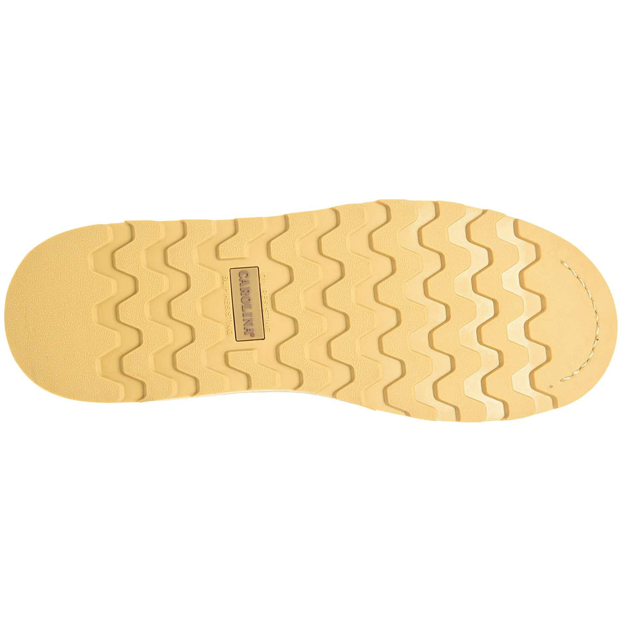 Carolina Gruntz Mens 8-Inch Waterproof Wedge Sole Moc Toe Men's Work Boot