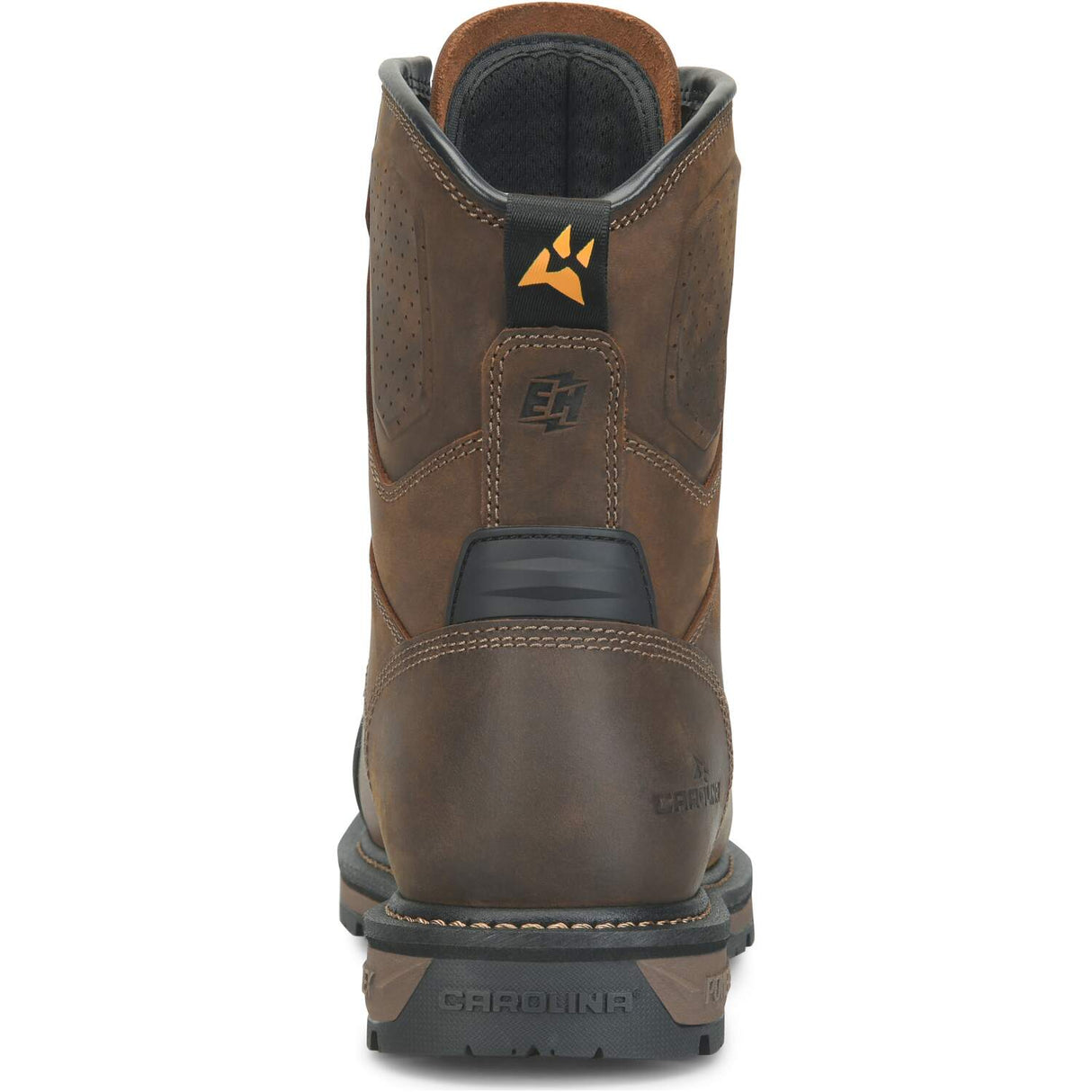 Carolina Blockade 8-inch Men's Brown Heavy Duty Waterproof Composite Safety Toe Work Boot