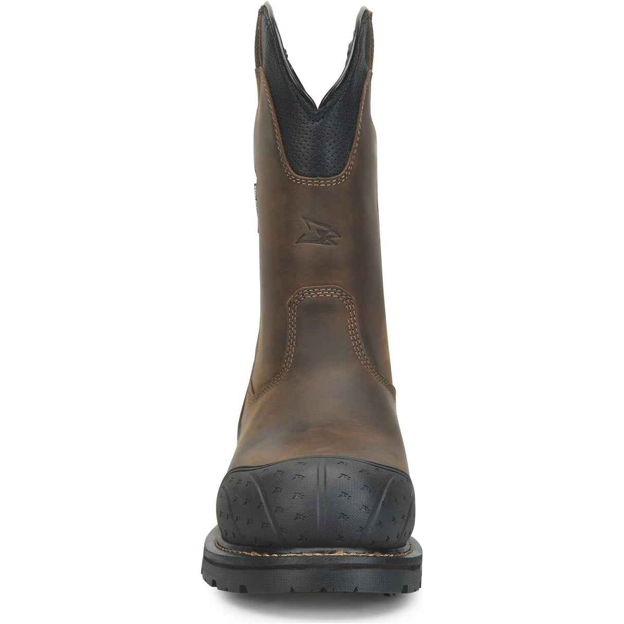 Carolina Blockade 11-inch Pull-on Men's Brown Heavy Duty Waterproof Composite Safety Toe Work Boot