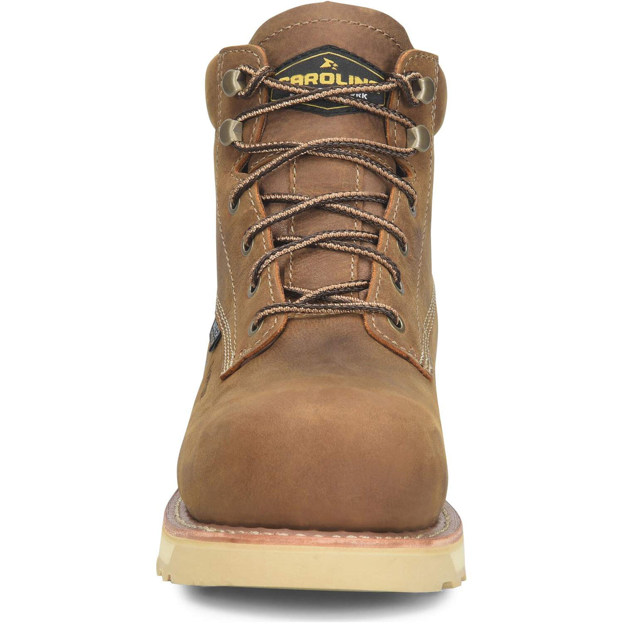 Carolina Staple Gun Men's 6-inch Waterproof Composite Safety Toe Dark Tan Work Boot