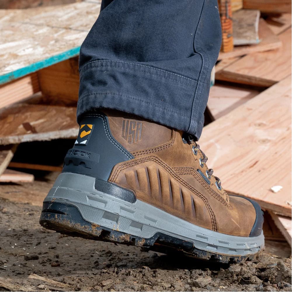 Chinook Wildwood Mid Composite Toe Waterproof American Men's Work Boot