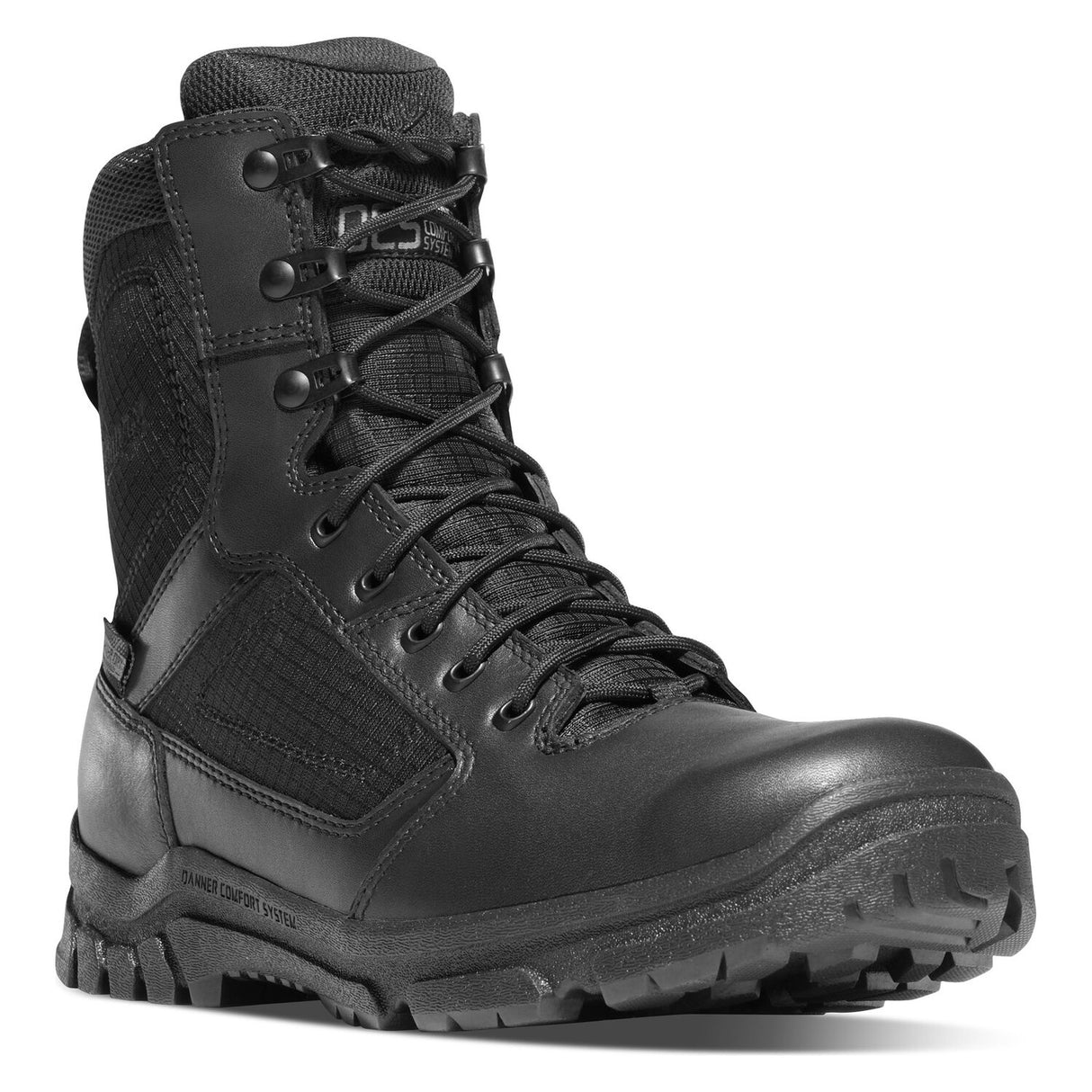Danner Lookout 8-inch Black Waterproof Duty Boot