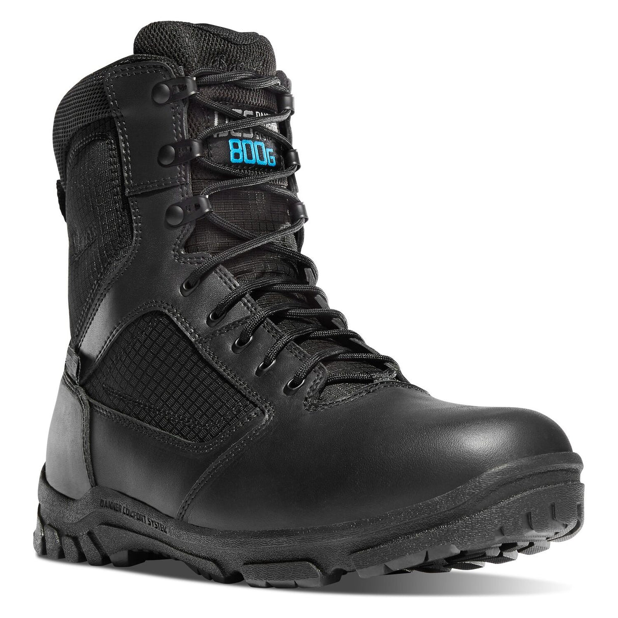 Danner Lookout 8-Inch Black Waterproof Insulated 800G Tactical Boot