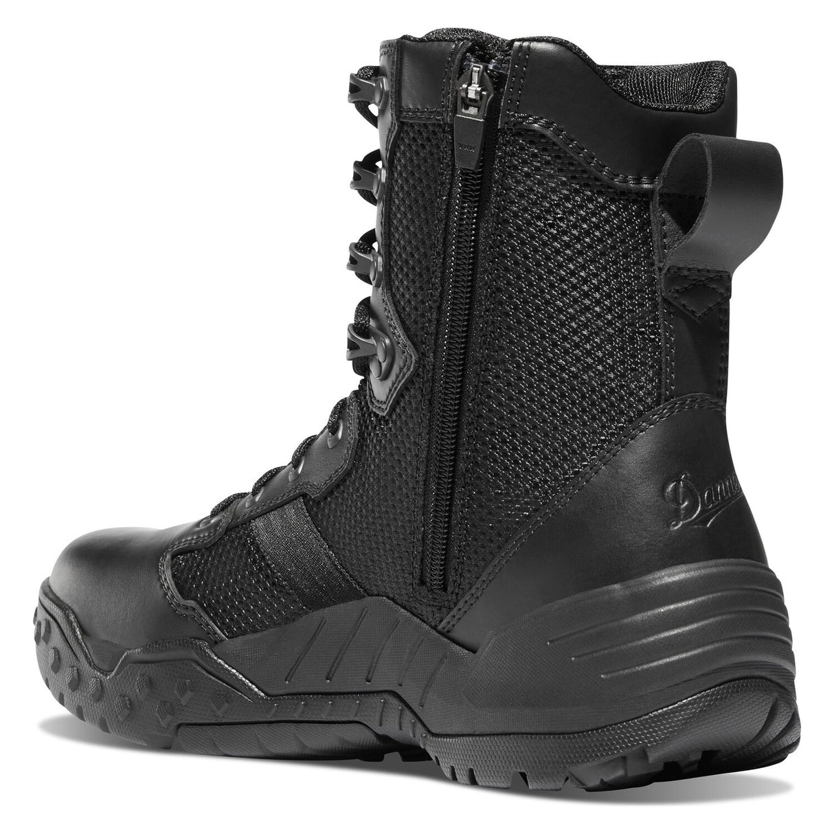 Danner Scorch Black Side-Zip 8-Inch Waterproof Tactical Boot