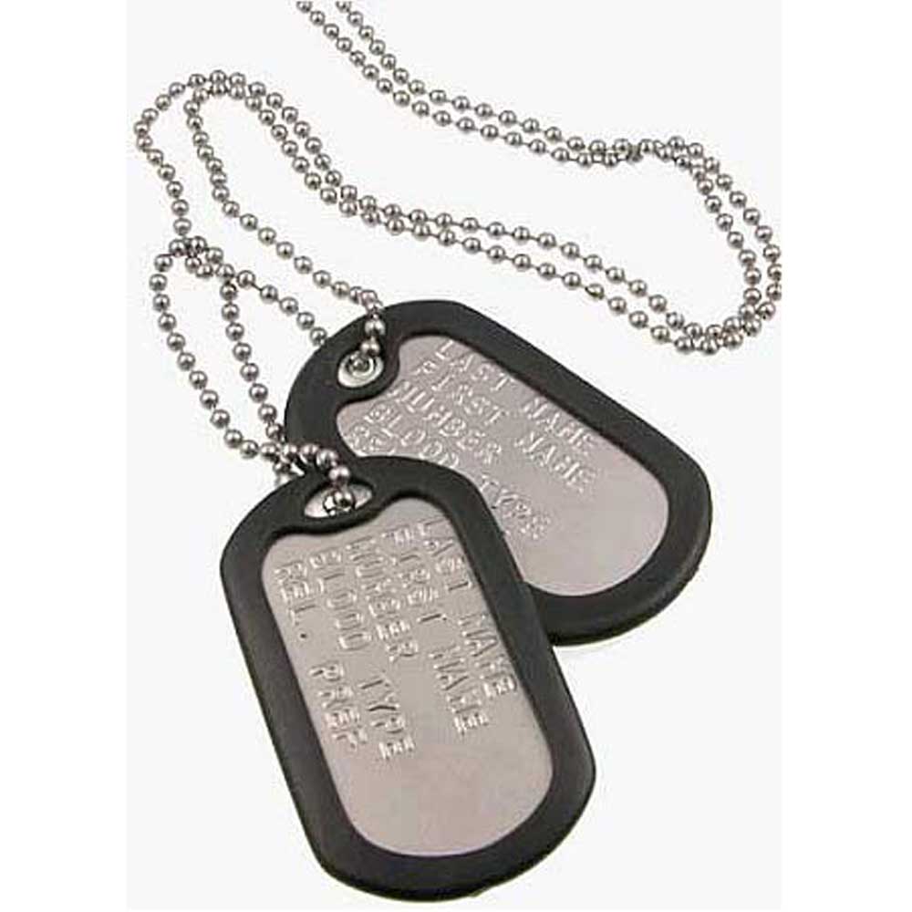 Custom Military Dog Tags