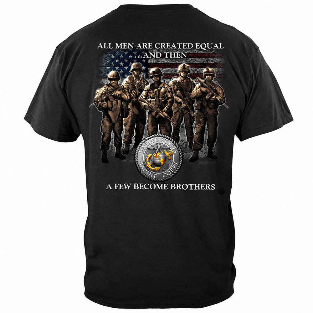 US Marine Corps Brotherhood Short Sleeve T-Shirt - back view