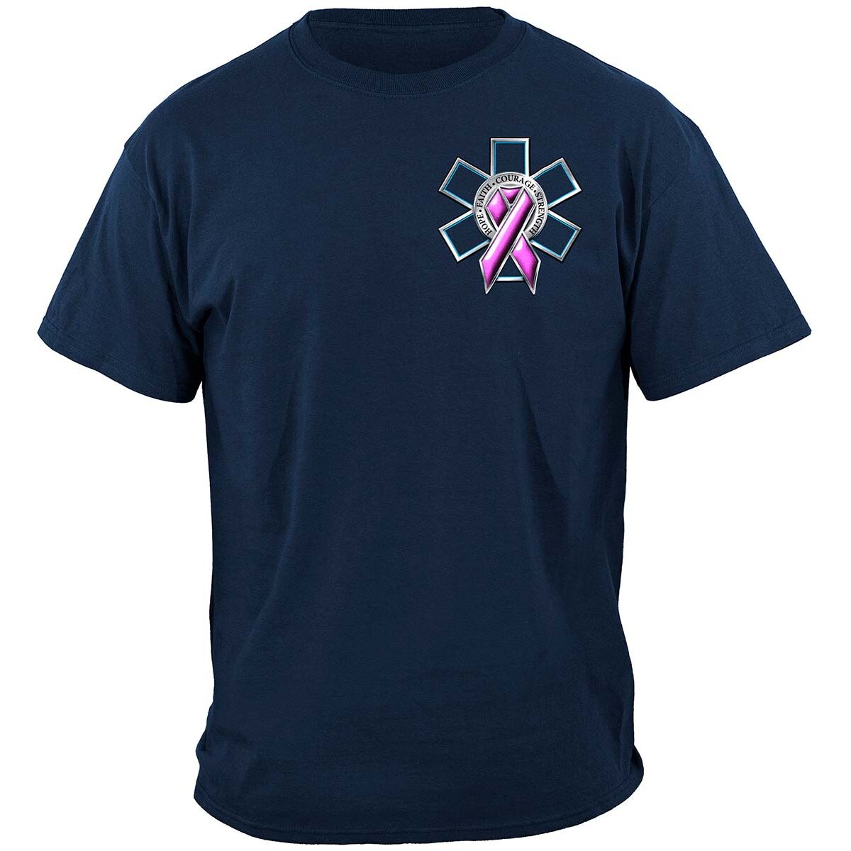 EMT Fight for a Cure Breast Cancer Awareness T-shirt