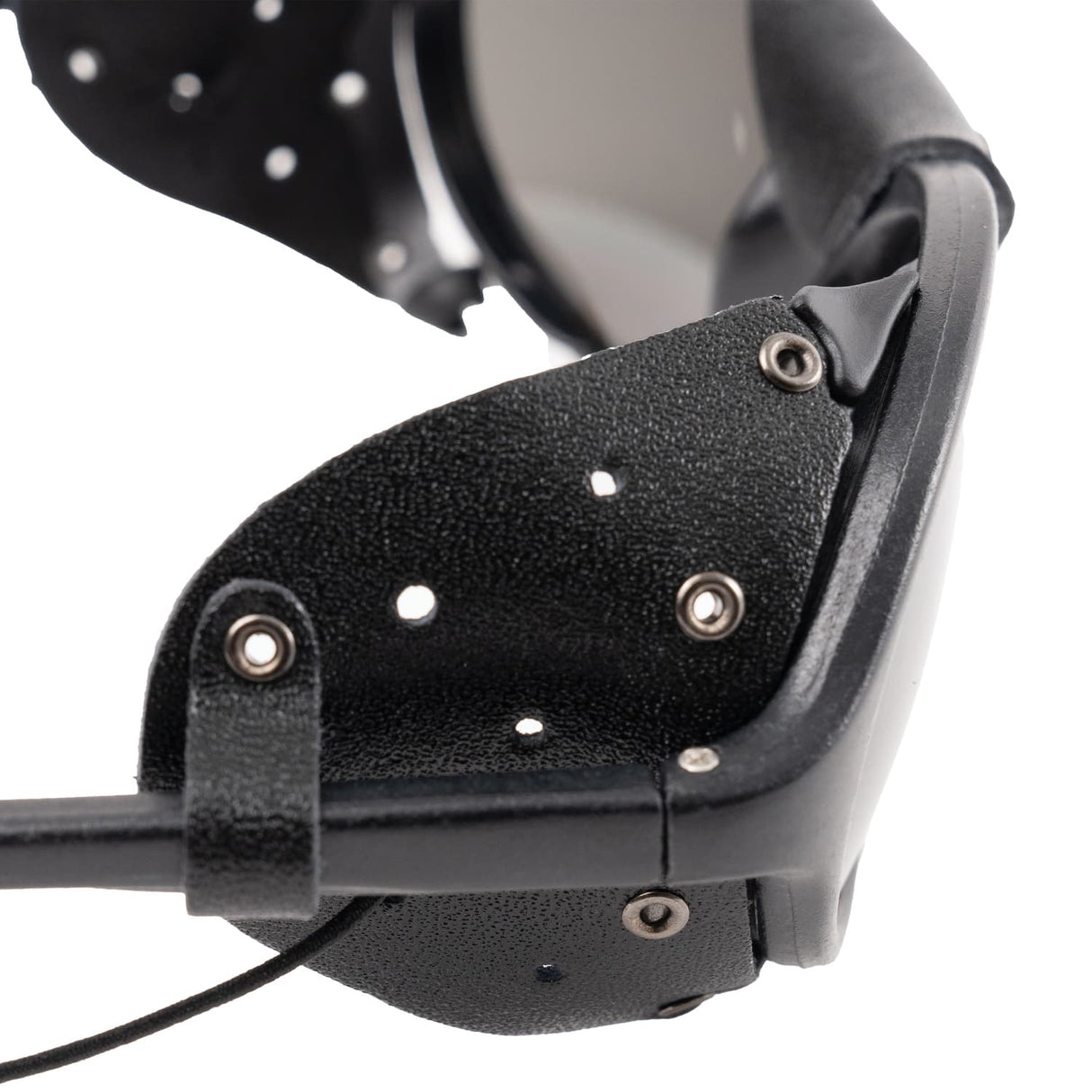 Glaciar Sunglasses with Leather Wind Guard