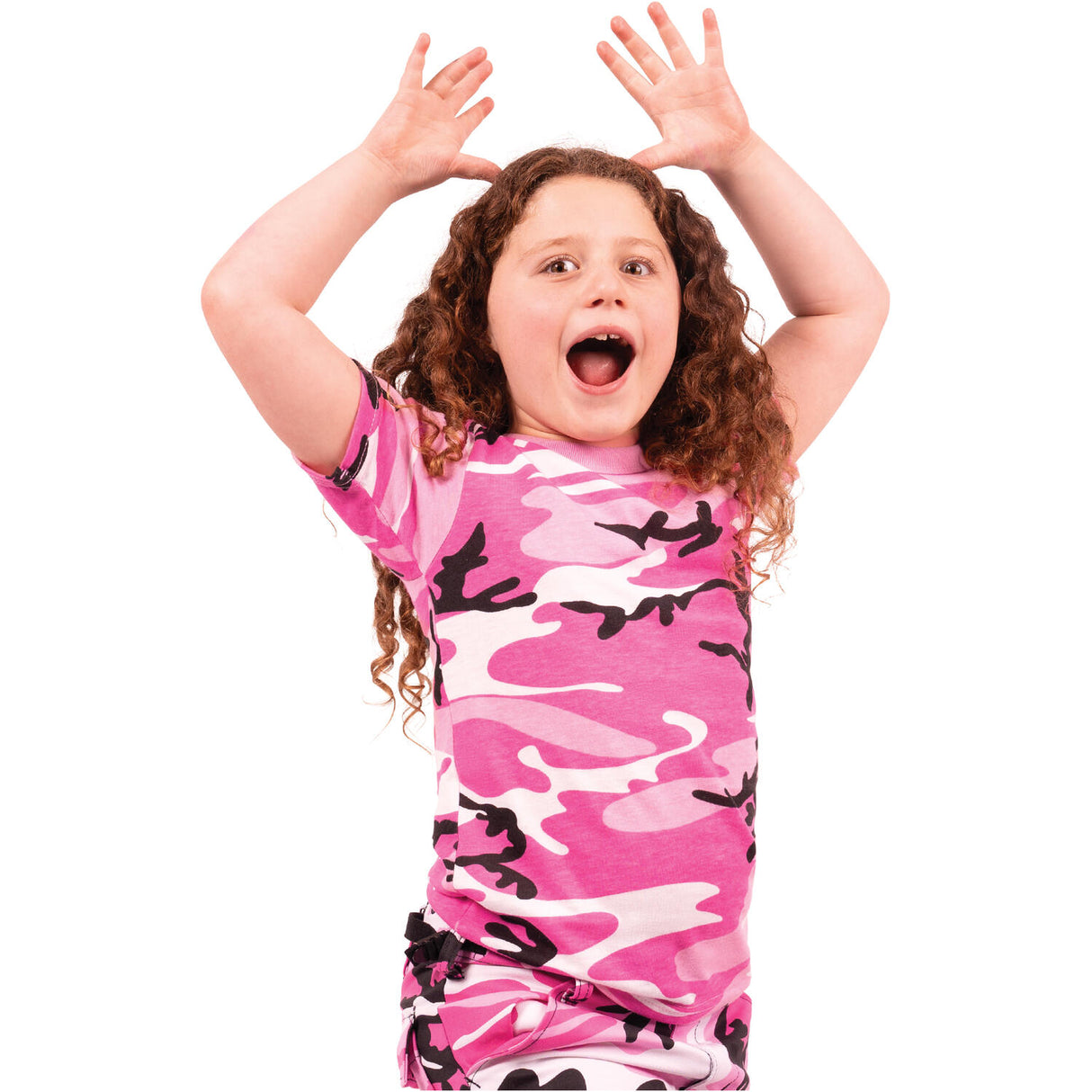 Kids Camo Short Sleeve T-Shirt