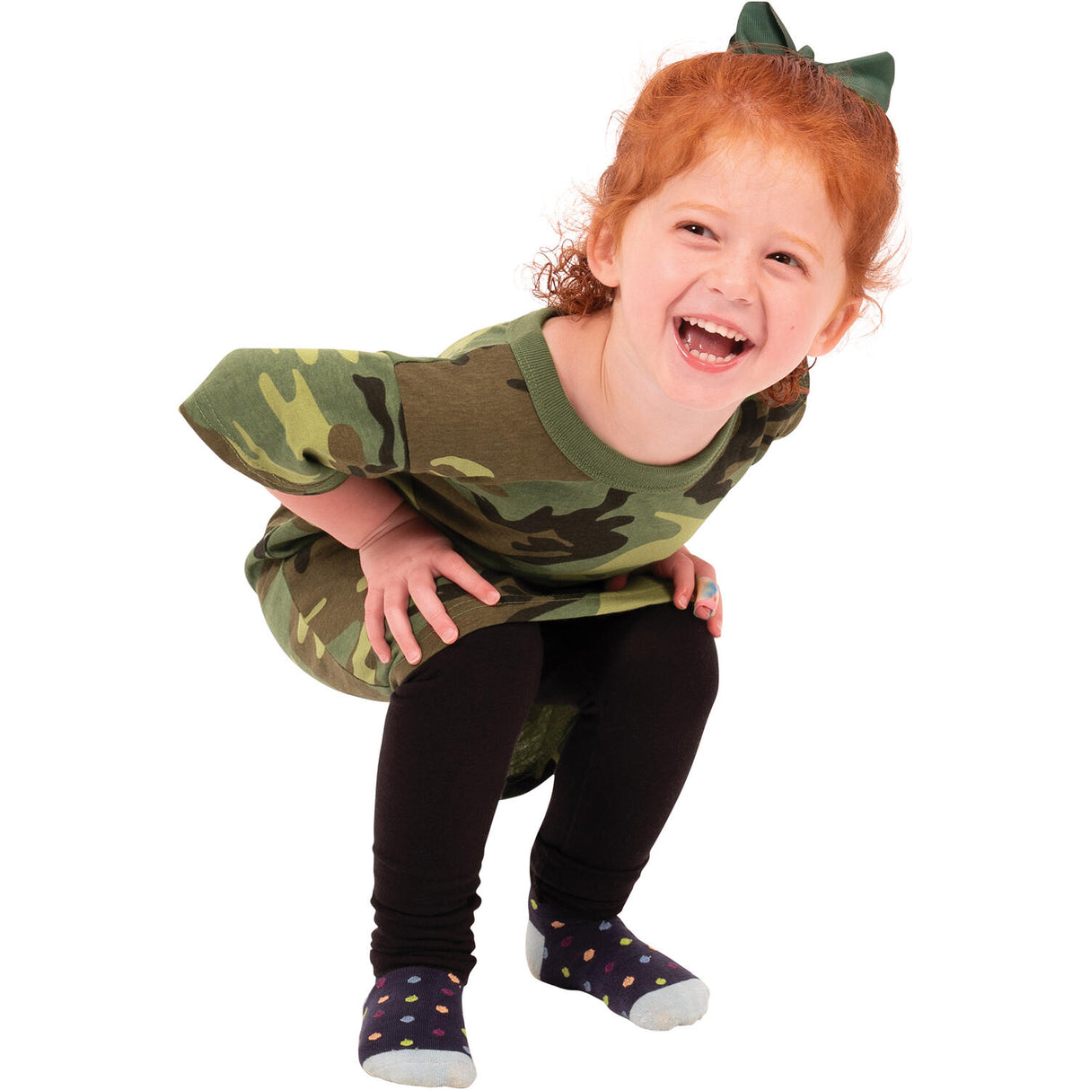 Kids Woodland Camo Short Sleeve T-shirt