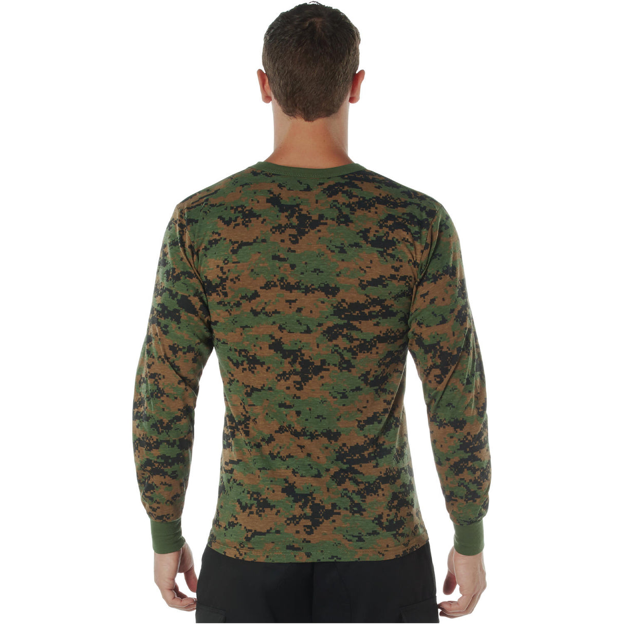 Long Sleeve Digital Camo T-Shirt
